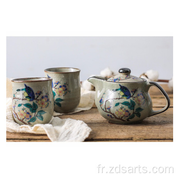 TEAPOT Set Flowers and Birds